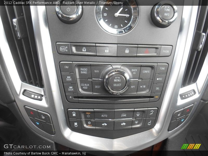 Radiant Silver Metallic / Titanium/Ebony 2012 Cadillac SRX Performance AWD