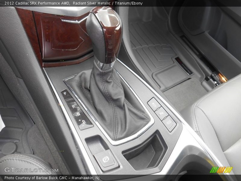 Radiant Silver Metallic / Titanium/Ebony 2012 Cadillac SRX Performance AWD