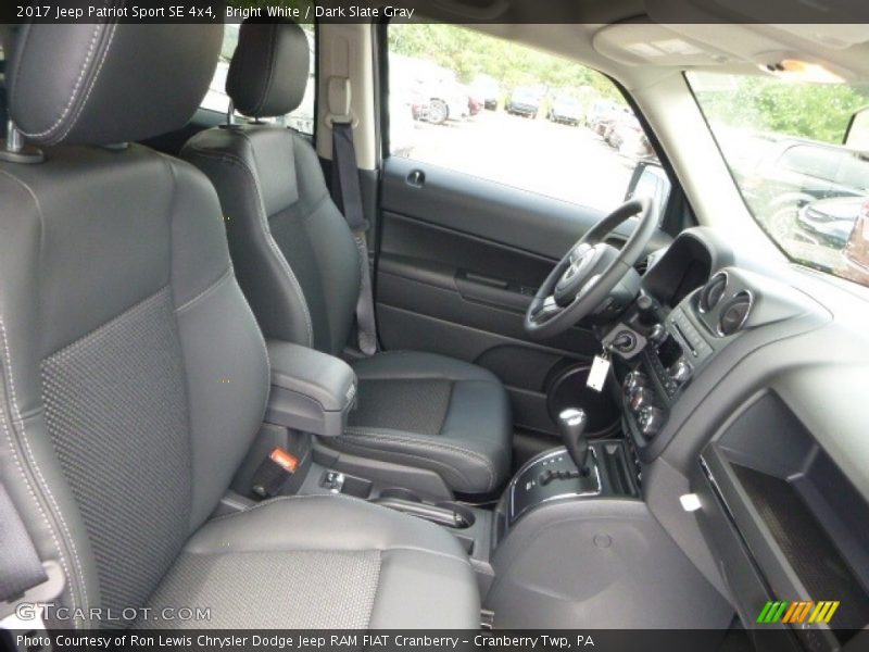 Bright White / Dark Slate Gray 2017 Jeep Patriot Sport SE 4x4