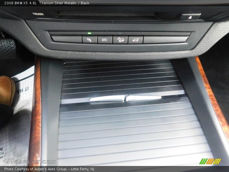 Titanium Silver Metallic / Black 2008 BMW X5 4.8i