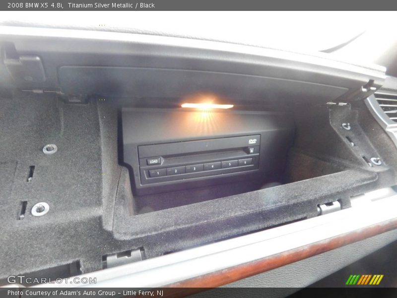 Titanium Silver Metallic / Black 2008 BMW X5 4.8i