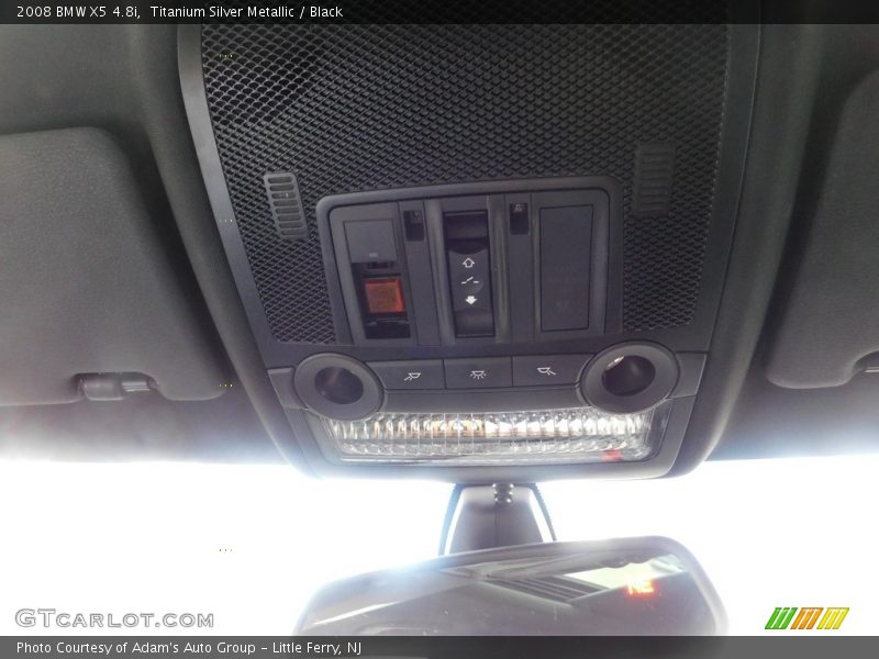 Titanium Silver Metallic / Black 2008 BMW X5 4.8i