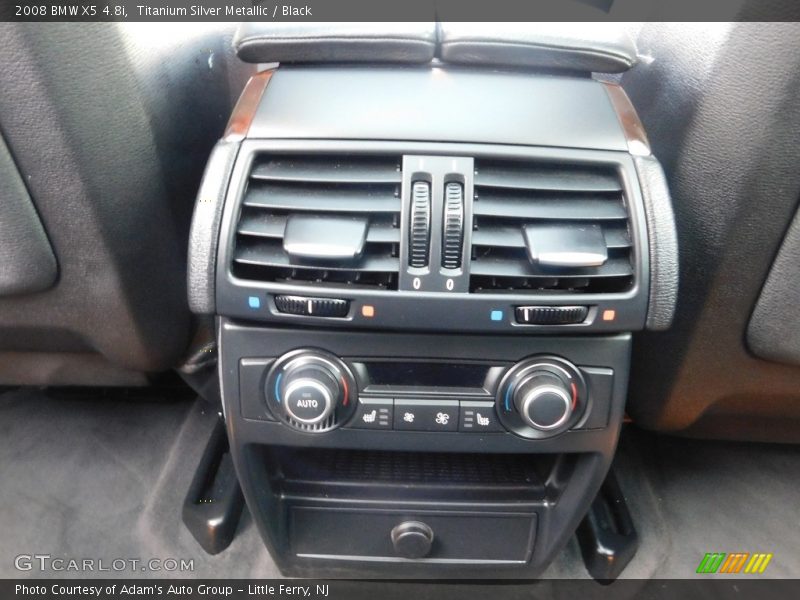 Titanium Silver Metallic / Black 2008 BMW X5 4.8i