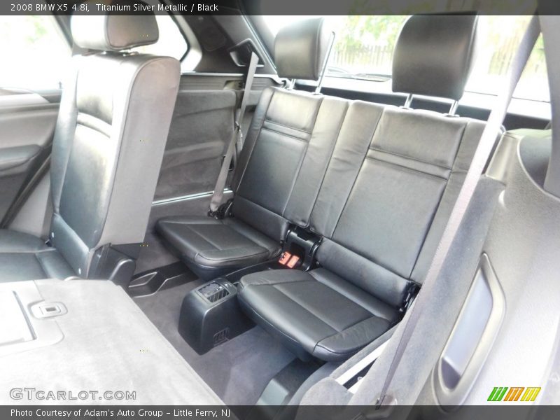Titanium Silver Metallic / Black 2008 BMW X5 4.8i