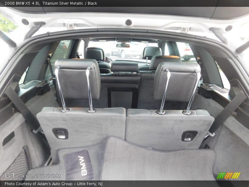 Titanium Silver Metallic / Black 2008 BMW X5 4.8i