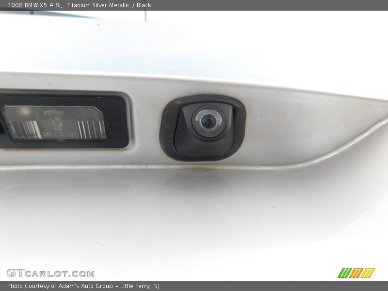 Titanium Silver Metallic / Black 2008 BMW X5 4.8i