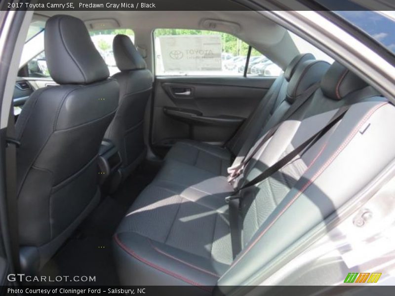 Predawn Gray Mica / Black 2017 Toyota Camry SE