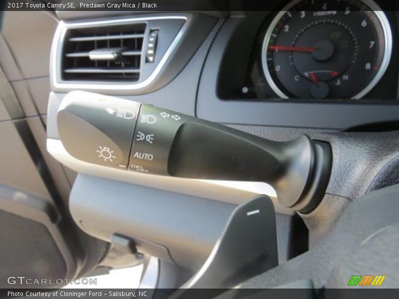 Predawn Gray Mica / Black 2017 Toyota Camry SE