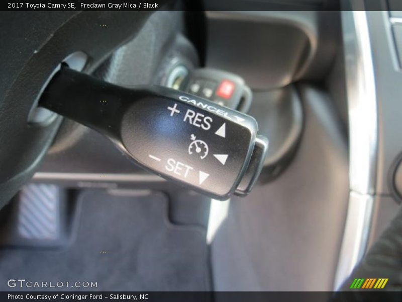 Predawn Gray Mica / Black 2017 Toyota Camry SE