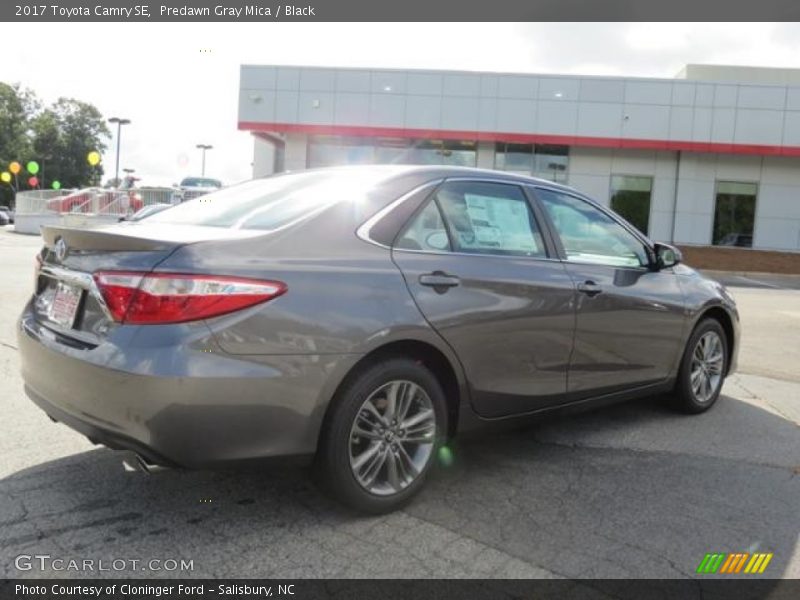 Predawn Gray Mica / Black 2017 Toyota Camry SE