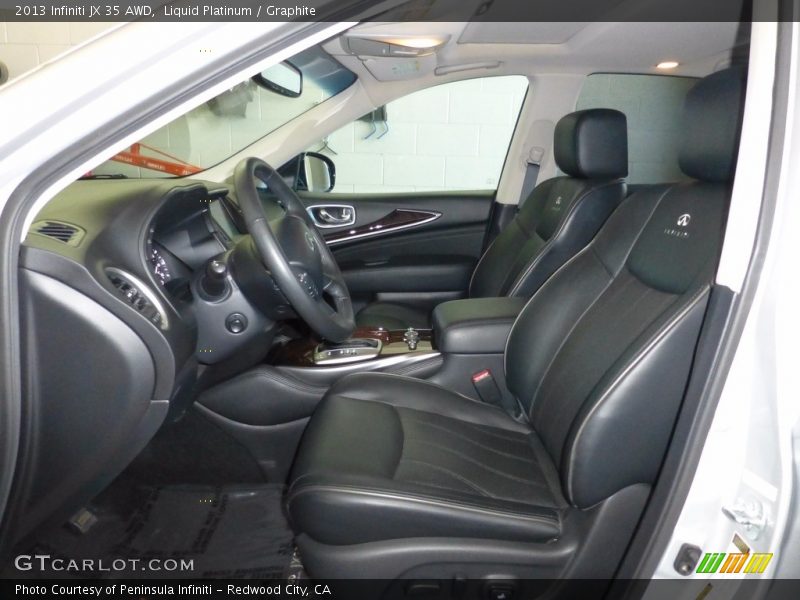 Liquid Platinum / Graphite 2013 Infiniti JX 35 AWD