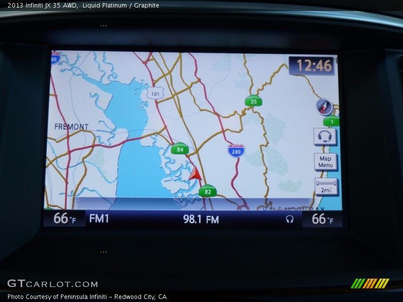 Liquid Platinum / Graphite 2013 Infiniti JX 35 AWD