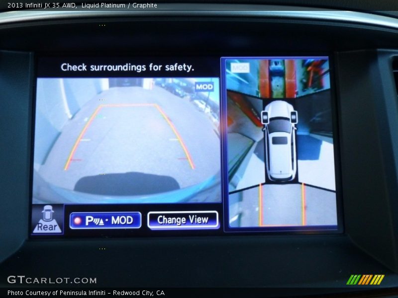 Liquid Platinum / Graphite 2013 Infiniti JX 35 AWD