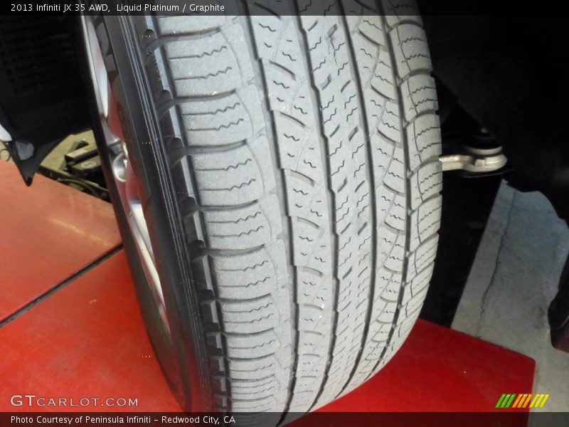 Liquid Platinum / Graphite 2013 Infiniti JX 35 AWD