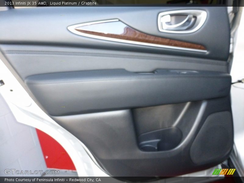 Liquid Platinum / Graphite 2013 Infiniti JX 35 AWD