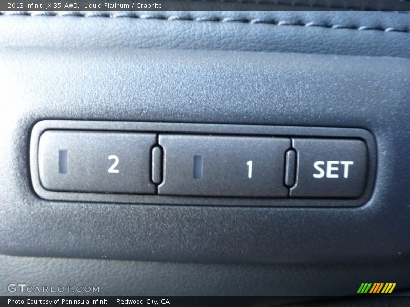 Liquid Platinum / Graphite 2013 Infiniti JX 35 AWD