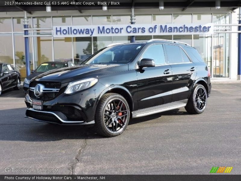 Black / Black 2017 Mercedes-Benz GLE 63 S AMG 4Matic Coupe