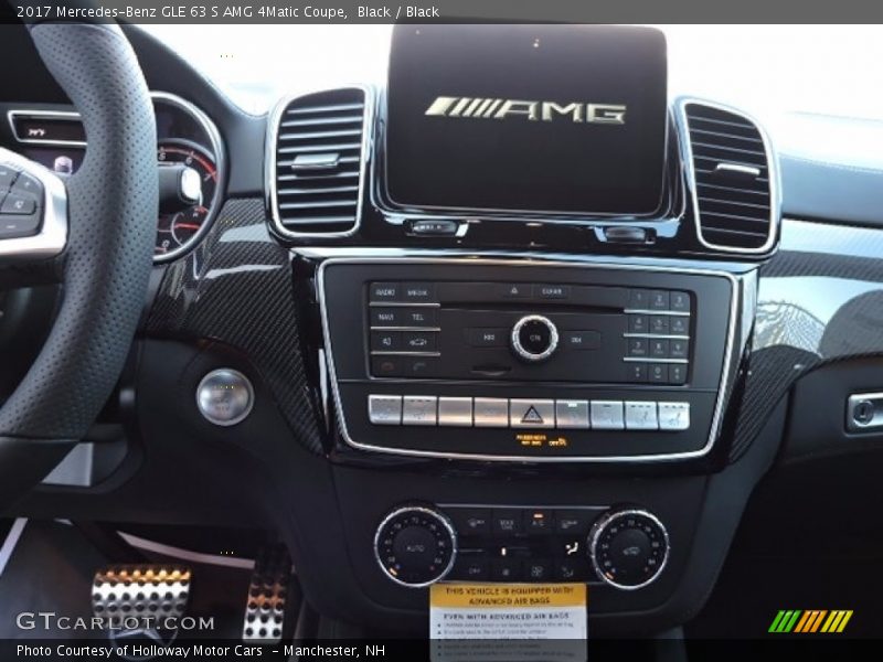 Controls of 2017 GLE 63 S AMG 4Matic Coupe