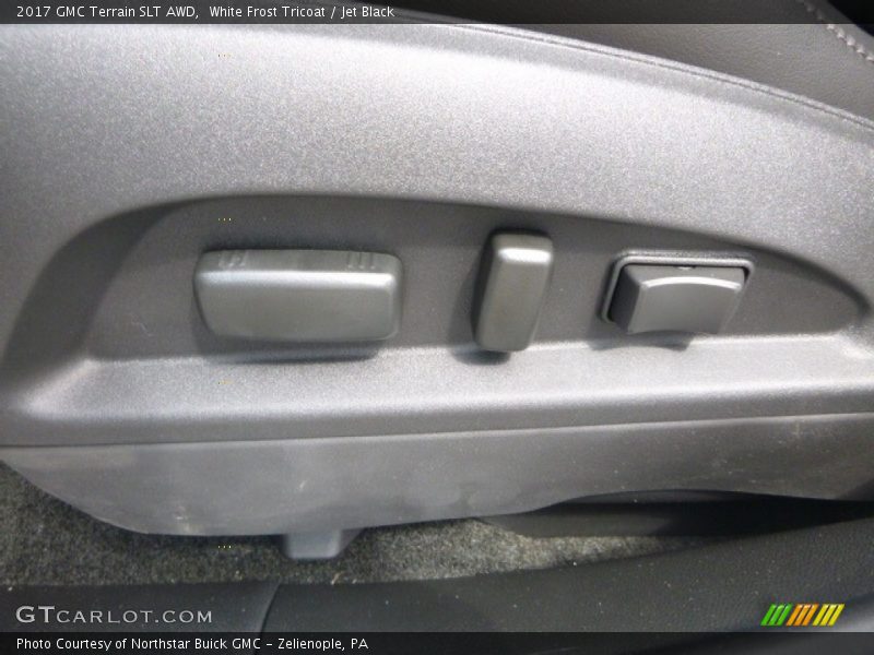 White Frost Tricoat / Jet Black 2017 GMC Terrain SLT AWD