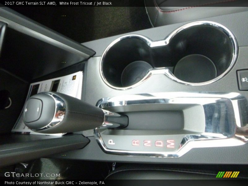 White Frost Tricoat / Jet Black 2017 GMC Terrain SLT AWD