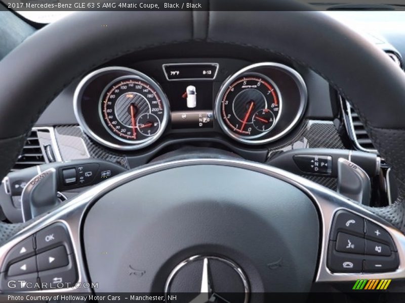 Controls of 2017 GLE 63 S AMG 4Matic Coupe