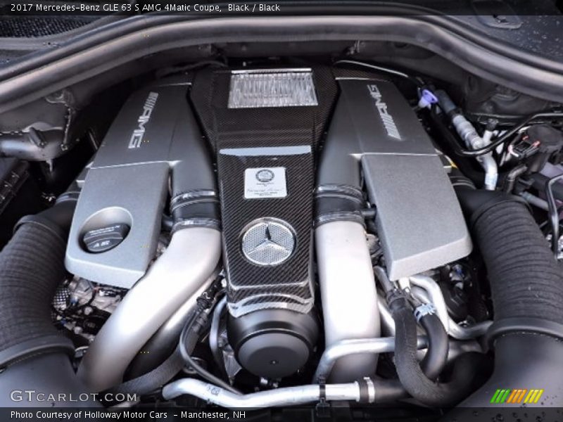  2017 GLE 63 S AMG 4Matic Coupe Engine - 5.5 Liter AMG DI biturbo DOHC 32-Valve VVT V8