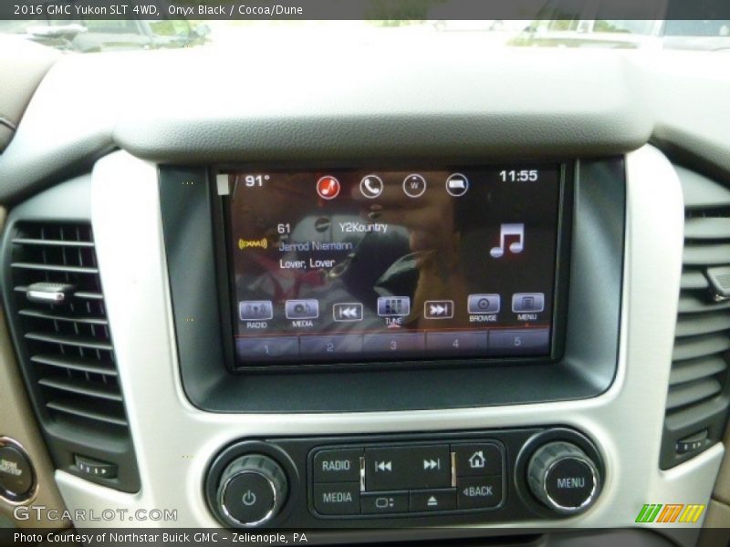 Onyx Black / Cocoa/Dune 2016 GMC Yukon SLT 4WD