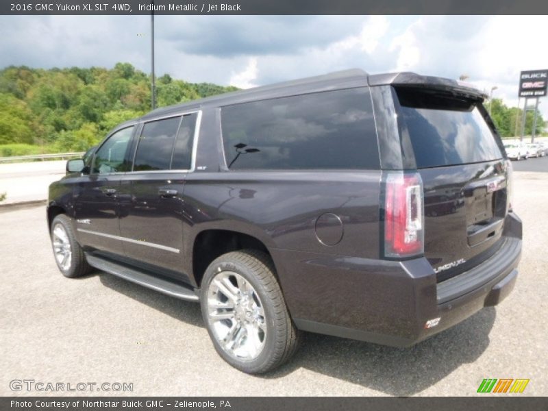 Iridium Metallic / Jet Black 2016 GMC Yukon XL SLT 4WD