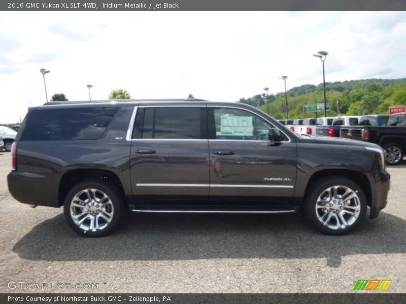 Iridium Metallic / Jet Black 2016 GMC Yukon XL SLT 4WD