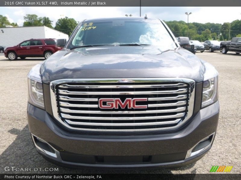 Iridium Metallic / Jet Black 2016 GMC Yukon XL SLT 4WD