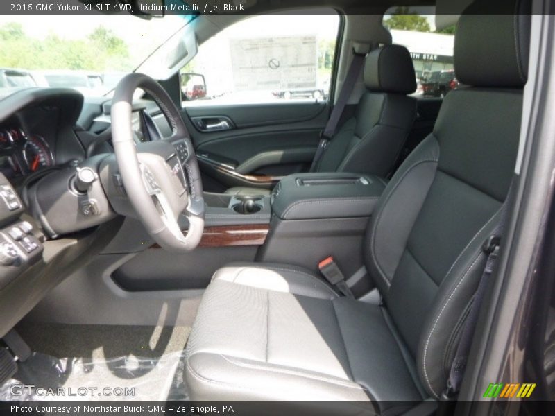 Iridium Metallic / Jet Black 2016 GMC Yukon XL SLT 4WD