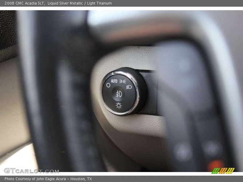 Liquid Silver Metallic / Light Titanium 2008 GMC Acadia SLT