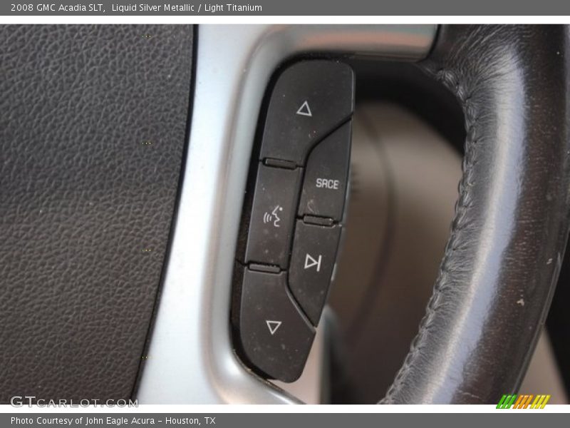 Liquid Silver Metallic / Light Titanium 2008 GMC Acadia SLT