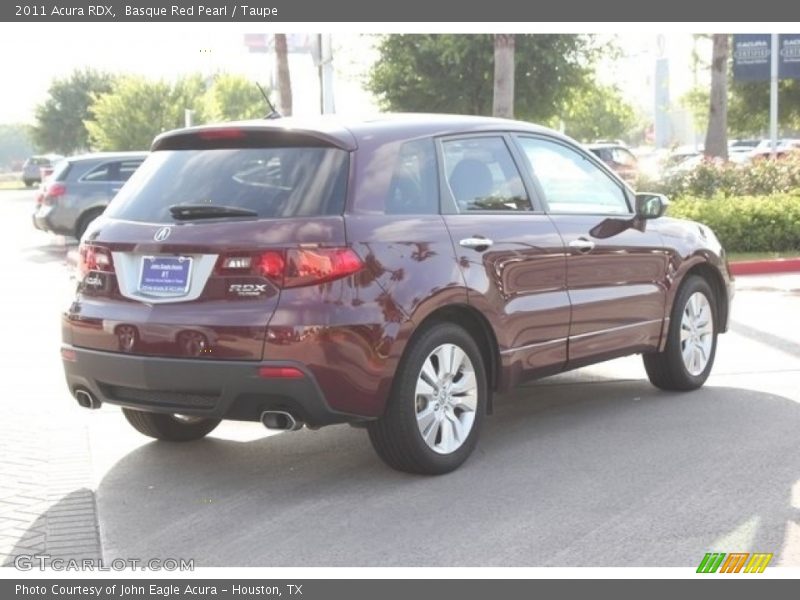 Basque Red Pearl / Taupe 2011 Acura RDX
