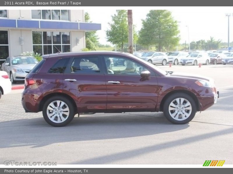 Basque Red Pearl / Taupe 2011 Acura RDX