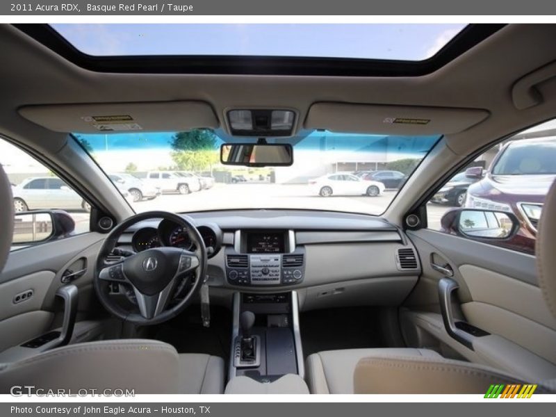 Basque Red Pearl / Taupe 2011 Acura RDX