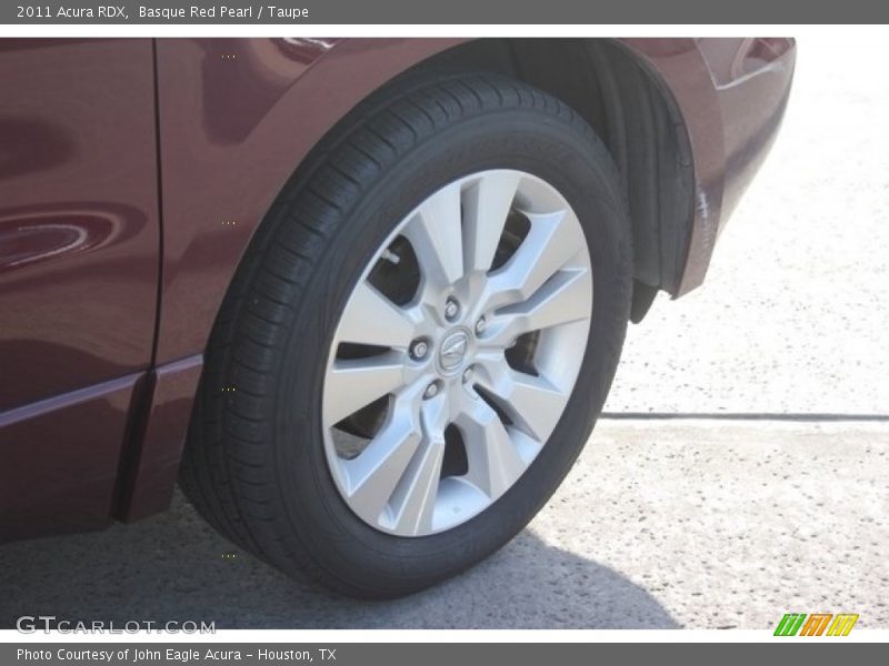Basque Red Pearl / Taupe 2011 Acura RDX