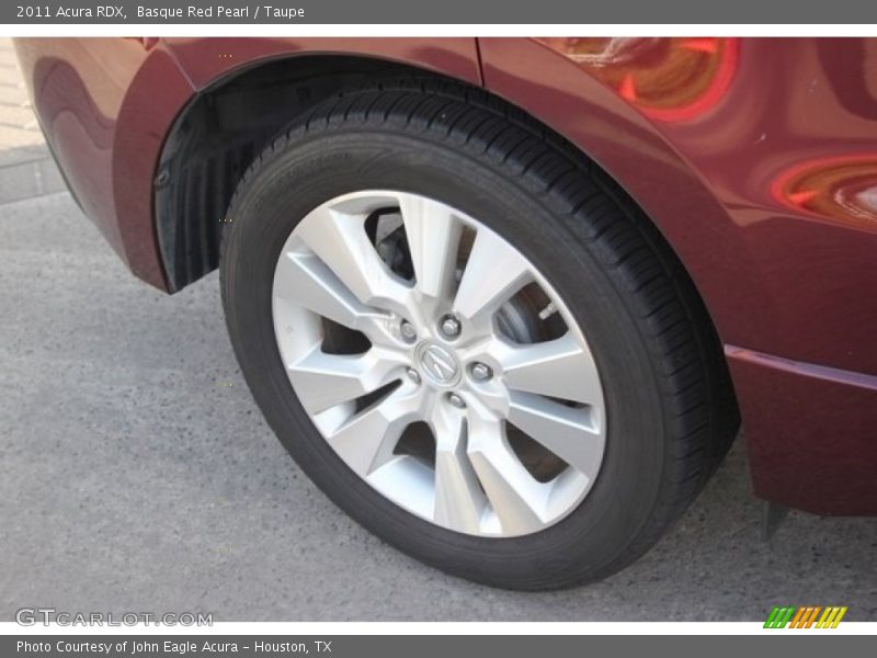 Basque Red Pearl / Taupe 2011 Acura RDX