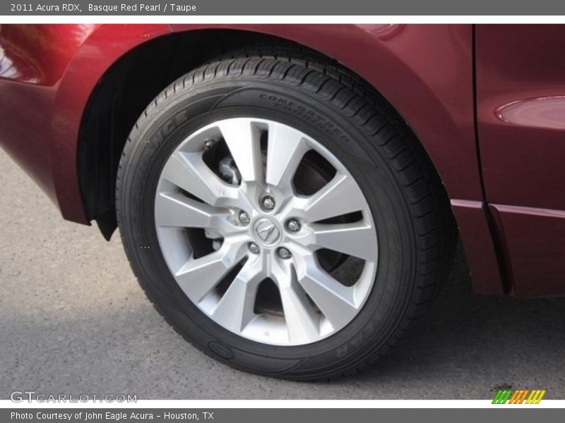 Basque Red Pearl / Taupe 2011 Acura RDX