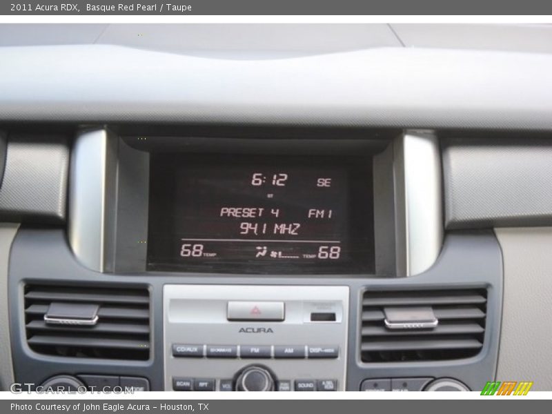 Basque Red Pearl / Taupe 2011 Acura RDX