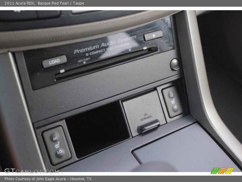 Basque Red Pearl / Taupe 2011 Acura RDX