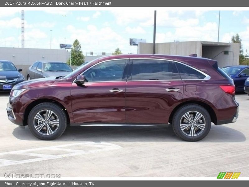  2017 MDX SH-AWD Dark Cherry Pearl