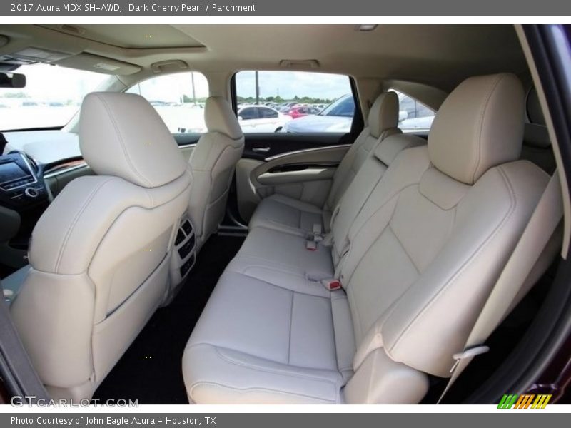 Rear Seat of 2017 MDX SH-AWD