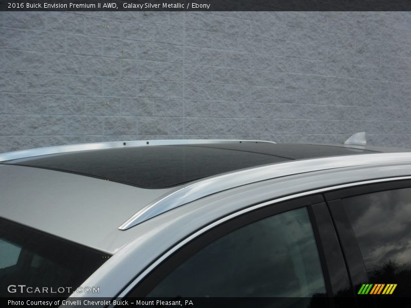 Galaxy Silver Metallic / Ebony 2016 Buick Envision Premium II AWD