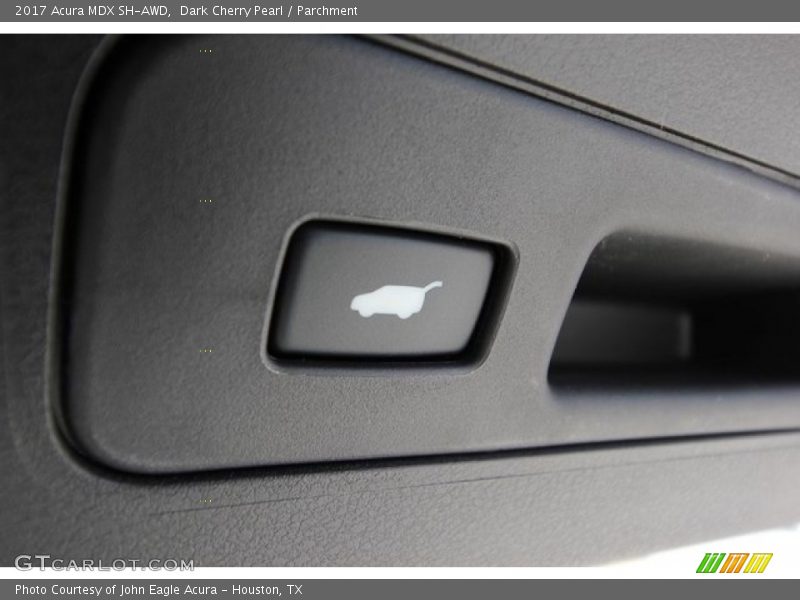 Dark Cherry Pearl / Parchment 2017 Acura MDX SH-AWD