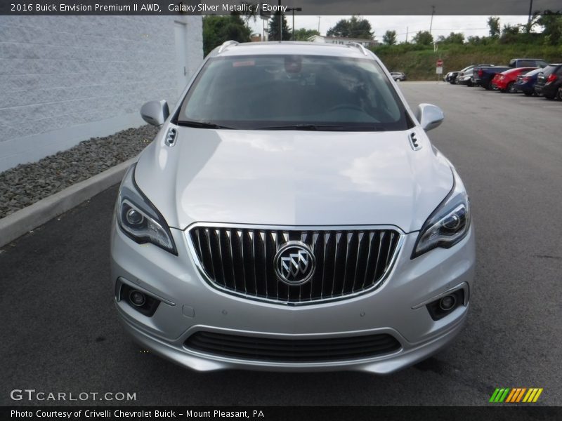 Galaxy Silver Metallic / Ebony 2016 Buick Envision Premium II AWD