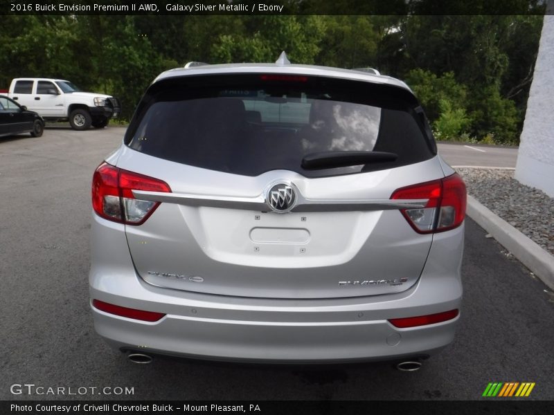Galaxy Silver Metallic / Ebony 2016 Buick Envision Premium II AWD