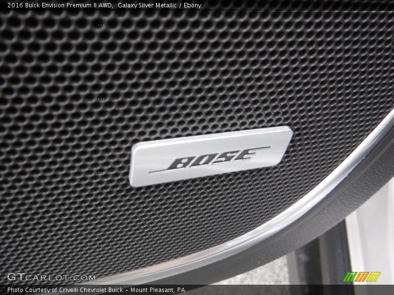 Galaxy Silver Metallic / Ebony 2016 Buick Envision Premium II AWD