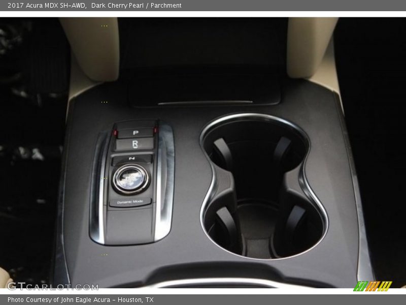 Dark Cherry Pearl / Parchment 2017 Acura MDX SH-AWD