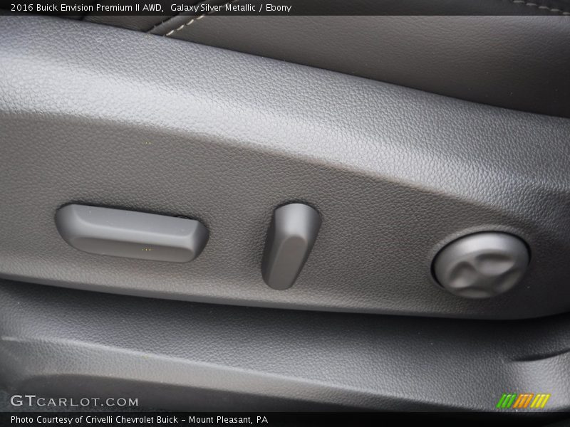 Galaxy Silver Metallic / Ebony 2016 Buick Envision Premium II AWD